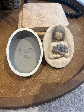 Willow Tree “Thank You” Trinket Box